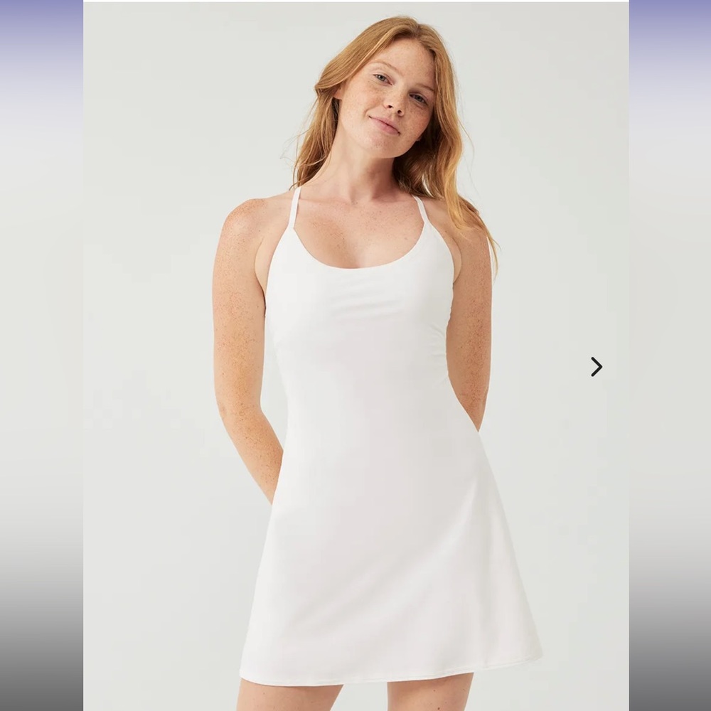 White XS Outdoor Voices Exercise Dress